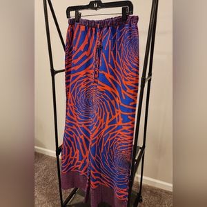 Jun & Min wide leg pant